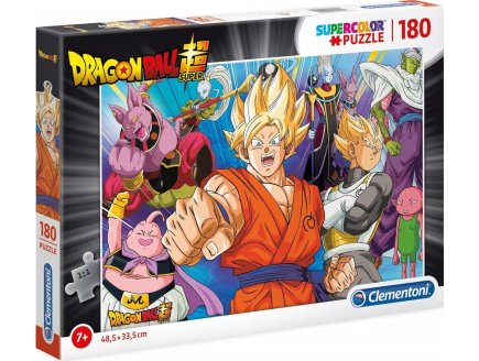 PUZZLE DRAGON BALL Z : SAN GOKU - GINUE - BOO - PICCOLO 180 PIECES - CLEMENTONI - 29755