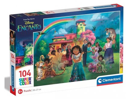 Puzzle encanto disney : la famille madrigal 104 pieces - supercolor - Clementoni - 25746