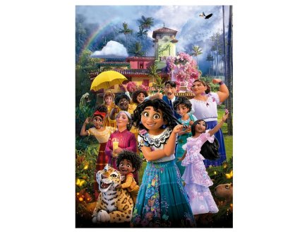 PUZZLE ENCANTO DISNEY : LA FANTASTIQUE FAMILLE MADRIGAL 500 PIECES - DESSIN ANIME - EDUCA - 19572