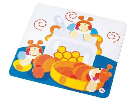 PUZZLE ENFANT EN BOIS DOUBLE FACE ABEILLES 9 PIECES - SEVI - 82074