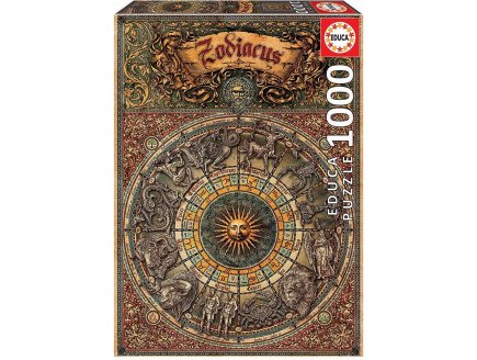 Puzzle horoscope les signes du zodiaque 1000 pieces - collection astrologie - Educa 17996