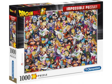 Puzzle impossible dragon ball z 1000 pieces - collection manga - Clementoni - 39489