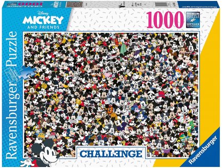 Puzzle impossible mickey 1000 pieces - collection disney - Ravensburger - 16744