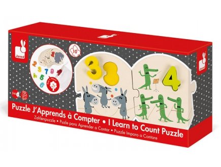 PUZZLE J'APPRENDS A COMPTER - JANOD - J02706 - CHIFFRES, NOMBRES