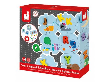 PUZZLE J'APPRENDS L'ALPHABET - JANOD - J02707 - JEU EDUCATIF LETTRES