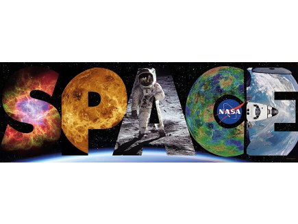 PUZZLE L'ESPACE - PLANETE - FUSEE NASA ASTRONAUTE - 1000 PIECES - COLLECTION ESPACE - CLEMENTONI - 39368