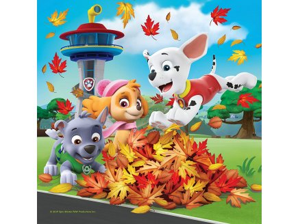 Puzzle la pat patrouille en mission et le qg 3 x 49 pieces - Ravensburger - 050482