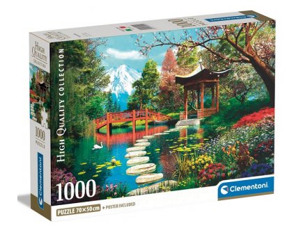 Puzzle la riviere et le mont fuji 1000 pieces - collection japon - Clementoni - 39910
