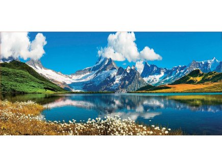 PUZZLE LAC BACHALPSEE 3000 PIECES - COLLECTION PANORAMA PAYSAGE SUISSE - EDUCA 19283