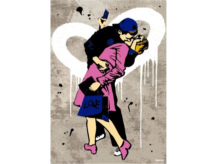 PUZZLE LE BAISER 1000 PIECES - COLLECTION PEINTURE TV BOY - EDUCA 20180
