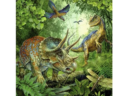 Puzzle le monde des dinosaures 3 x 49 pieces - Ravensburger dino - 09317