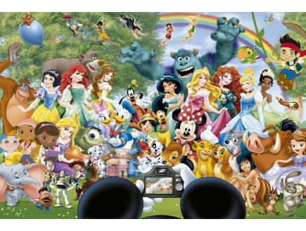 PUZZLE LE MONDE MERVEILLEUX DE DISNEY 1000 PIECES - COLLECTION DISNEY - EDUCA - 16297