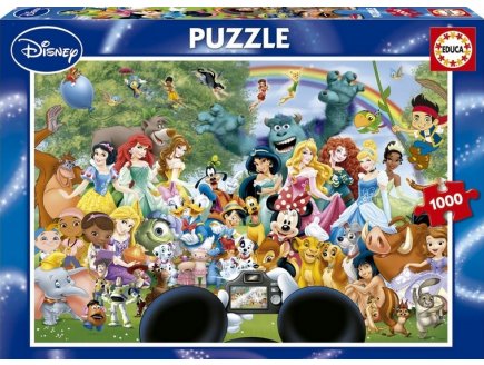 Puzzle le monde merveilleux de disney 1000 pieces - collection disney - Educa - 16297
