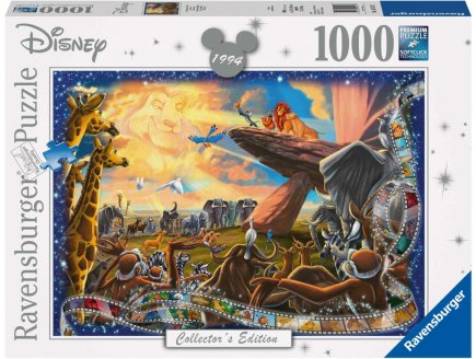 Puzzle le roi lion 1000 pieces - collection disney - Ravensburger - 197477