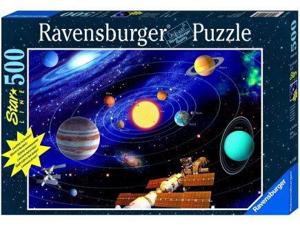PUZZLE LE SYSTEME SOLAIRE 500 PIECES - COLLECTION STAR LINE - RAVENSBURGER - 14926