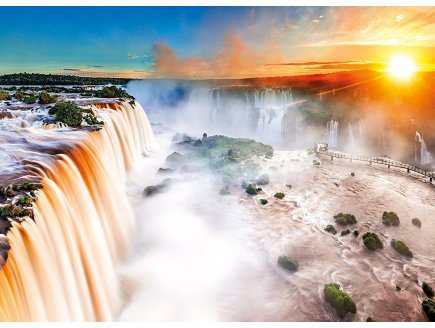 Puzzle les chutes du niagara 1000 pieces - collection cascades - Clementoni - 39385