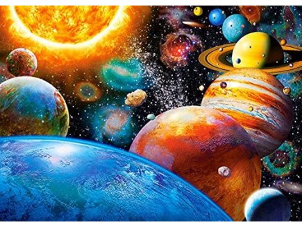 PUZZLE LES PLANETES ET LE SYSTEME SOLAIRE 180 PIECES - COLLECTION ESPACE / UNIVERS - CASTORLAND