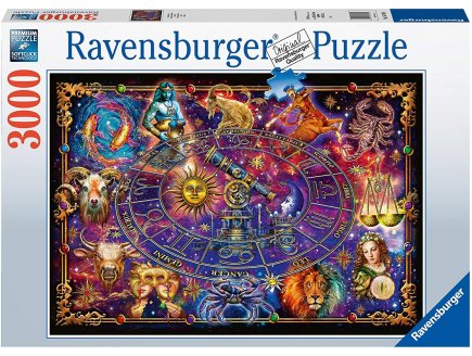 Puzzle les signes du zodiaque  3000 pieces - collection astrologie - Ravensburger - 167180