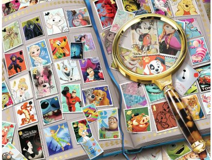PUZZLE MES TIMBRES PREFERES 2000 PIECES - COLLECTION DISNEY MICKEY ET SES AMIS - RAVENSBURGER - 167067