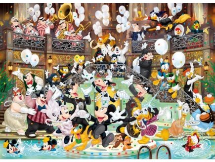 PUZZLE MICKEY 90 EME ANNIVERSAIRE 1000 PIECES - COLLECTION DISNEY - CLEMENTONI - 39472