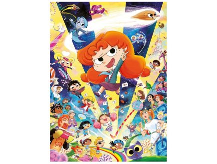 PUZZLE MORTELLE ADELE : VIVE LE CLUB DES BIZARRES 500 PIECES - HEROS BD - NATHAN - 878208