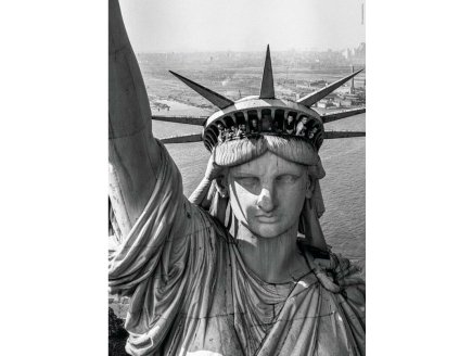 PUZZLE NOIR ET BLANC STATUE DE LA LIBERTE 1000 PIECES - COLLECTION ETATS-UNIS VILLE DE NEW-YORK - CLEMENTONI - 39635