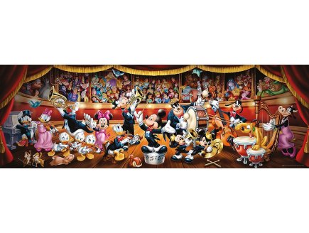 PUZZLE PANORAMA MICKEY CHEF D'ORCHESTRE 1000 PIECES - COLLECTION DISNEY - CLEMENTONI - 39445