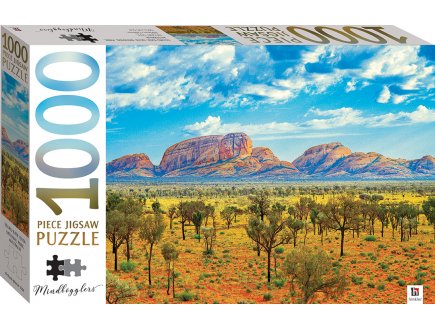 PUZZLE PARC NATIONAL D'ULURU KATA TJUTA 1000 PIECES - COLLECTION PAYSAGE D'AUSTRALIE