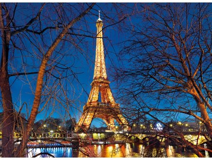 PUZZLE PARIS : LA TOUR EIFFEL 2000 PIECES - COLLECTION PAYS - CLEMENTONI - 32554