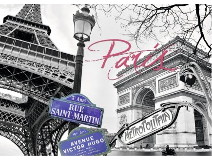 PUZZLE PARIS MON AMOUR - 1500 PIECES COLLECTION MONUMENT DE FRANCE - RAVENSBURGER - 16296