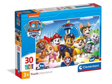 Puzzle pat patrouille : pret a partir en mission 30 pi?ces - supercolor - Clementoni - 20263