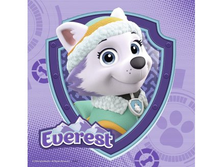 Puzzle pat patrouille stella et everest 3 x 49 pieces - Ravensburger paw patrol - 08008
