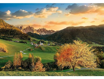 PUZZLE PAYSAGE DE SAINT MAGDALENA 3000 PIECES - COLLECTION ITALIE - CLEMENTONI 33545