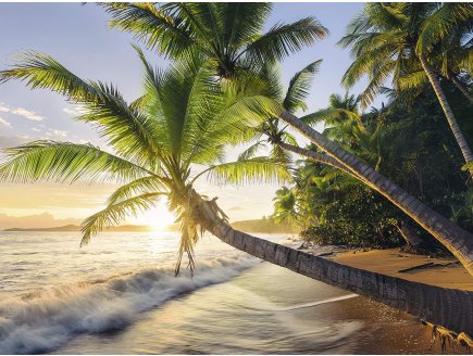 PUZZLE PLAGE PARADISIAQUE AU LEVE DU SOLEIL - 1500 PIECES COLLECTION PAYSAGE - RAVENSBURGER - 150151