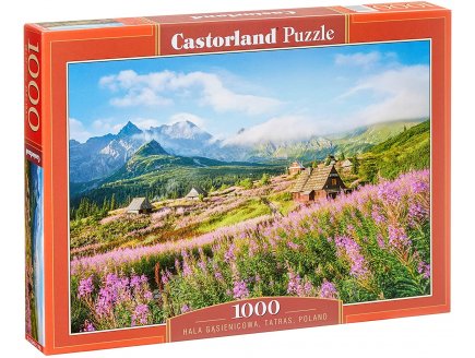 Puzzle pologne : gasienicowa vallee dans les montagnes tatras 1000 pieces - collection paysage asie et montagne - castorland