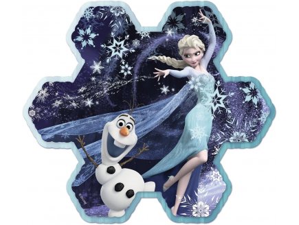 PUZZLE REINE DES NEIGES ET OLAF 73 PIECES - COLLECTION DISNEY - RAVENSBURGER - 136414