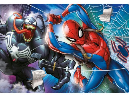 Puzzle spiderman - 104 pieces - collection spider-man marvel - Clementoni - 27117