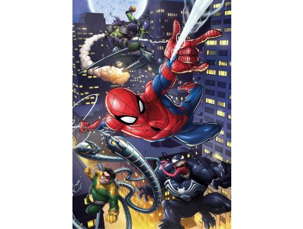 Puzzle Spiderman Miles Morales 180 Pi�ces - Clementoni Spider-Man Super H�ros - 29782