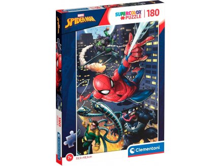 Puzzle Spiderman Miles Morales 180 Pi�ces - Clementoni Spider-Man Super H�ros - 29782