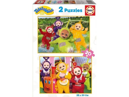 Puzzle teletubbies en promenade 2 x 20 pieces - Educa - 17016*****