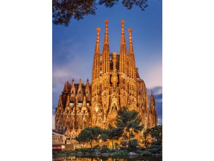 PUZZLE TEMPLE DE SAGRADA FAMILIA 1000 PIECES - COLLECTION MONUMENT D'ESPAGNE - EDUCA 17097