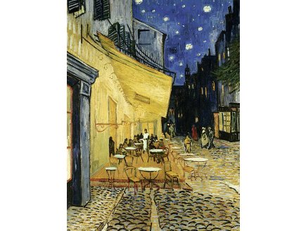 PUZZLE TERRASSE DU CAFE LE SOIR PLACE DU FORUM ARLES 1000 PIECES - COLLECTION ART ET PEINTURE : VINCENT VAN GOGH - RAVENSBURGER - 153732