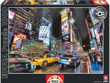 PUZZLE TIMES SQUARE 1000 PIECES - EDUCA - COLLECTION NEW YORK - 15525