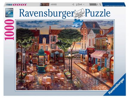 Puzzle un soir a paris, france 1000 pieces - peinture, art, tableau - Ravensburger - 16727