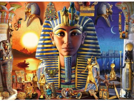 Puzzle xxl dans l'egypte antique 300 pieces - collection histoire - Ravensburger - 129539