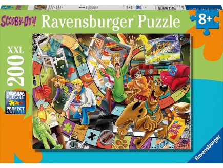 PUZZLE XXL JEU DE PISTE AVEC SCOOBY-DOO 200 PIECES - COLLECTION DESSIN ANIME - RAVENSBURGER - 132805