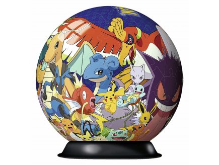 Puzzleball pokemon : pikachu et dracaufeu 72 pieces - 3d- puzzle Ravensburger - 117857