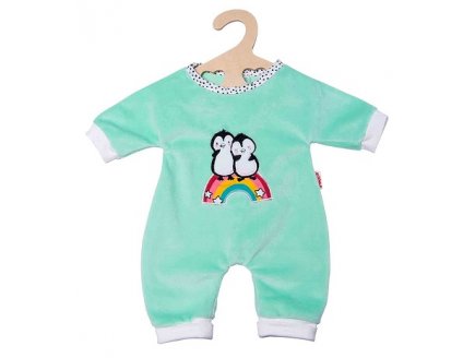 PYJAMA DORS BIEN PINGOUIN 35/45 CM - HELESS - GRENOUILLERE - HABIT POUPON (H64)