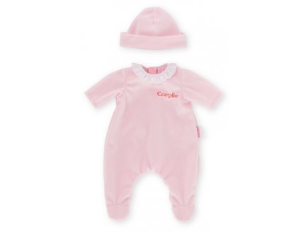 PYJAMA ROSE POUPON 30 CM - HABIT MON PREMIER COROLLE - 110010 (440)