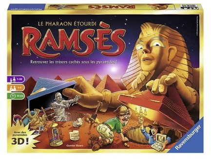 RAMSES LE PHARAON ETOURDI - RAVENSBURGER - 267170 - JEU DE SOCIETE FAMILLE